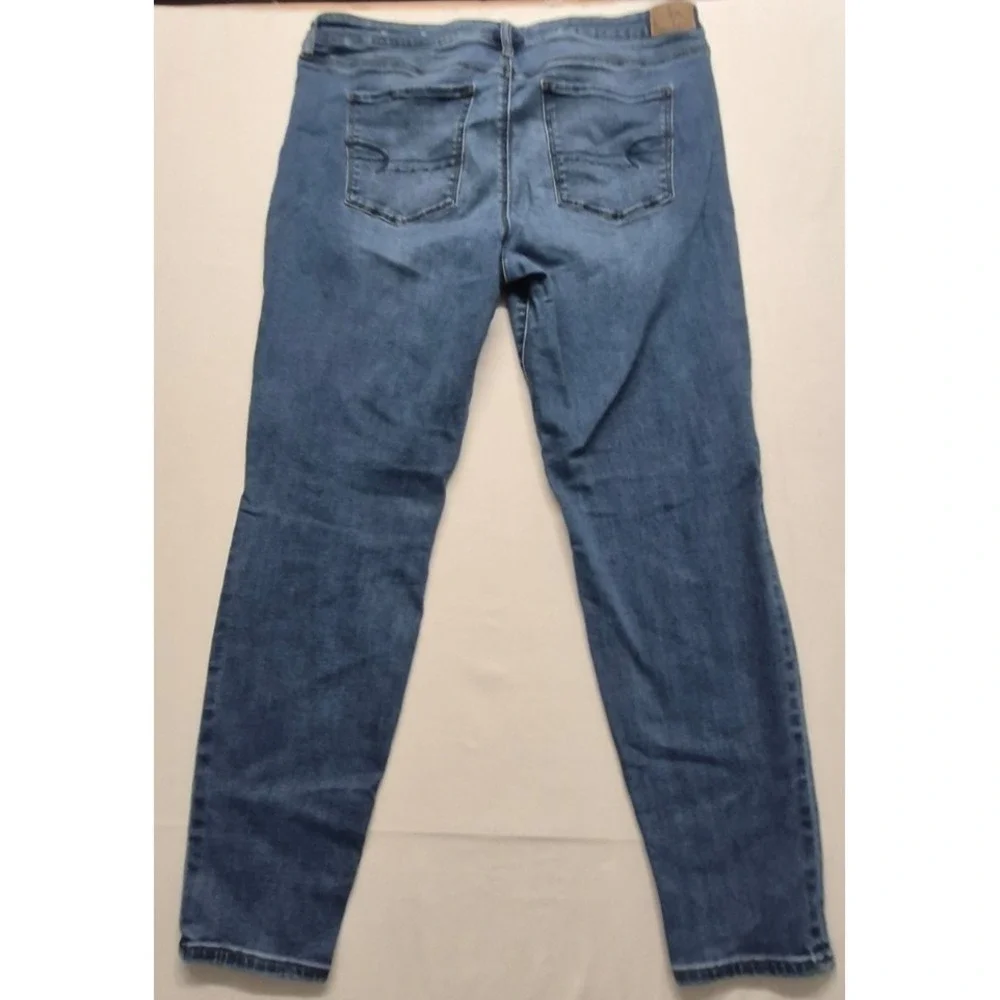 American‎ Eagle women's next level stretch high rise jegging jeans sz 20 cotton
